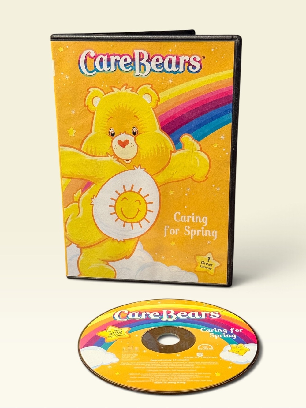 1983 Care Bears: Caring for Spring (DVD) Tall/DVD Case